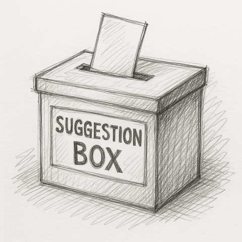 suggestion box